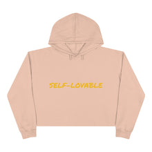 Self-Lovable Crop Hoodie