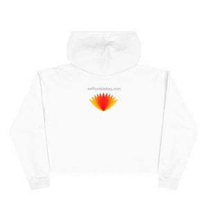 Self-Lovable Crop Hoodie