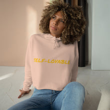 Self-Lovable Crop Hoodie