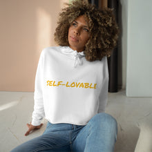 Self-Lovable Crop Hoodie