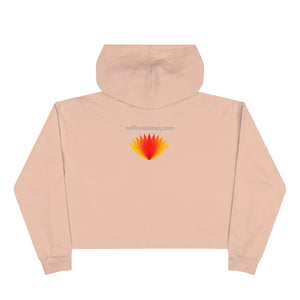 Self-Lovable Crop Hoodie